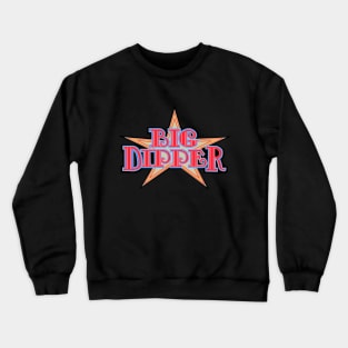 Geauga Lake Big Dipper Roller Coaster Crewneck Sweatshirt